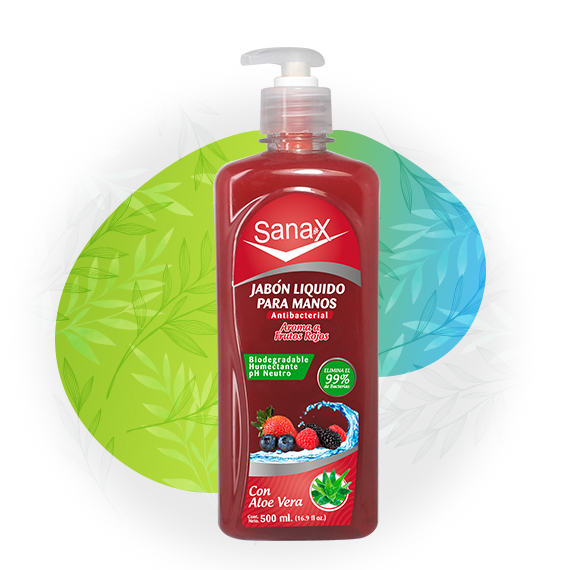 Jabon Liquido frutos rojos 500 ml