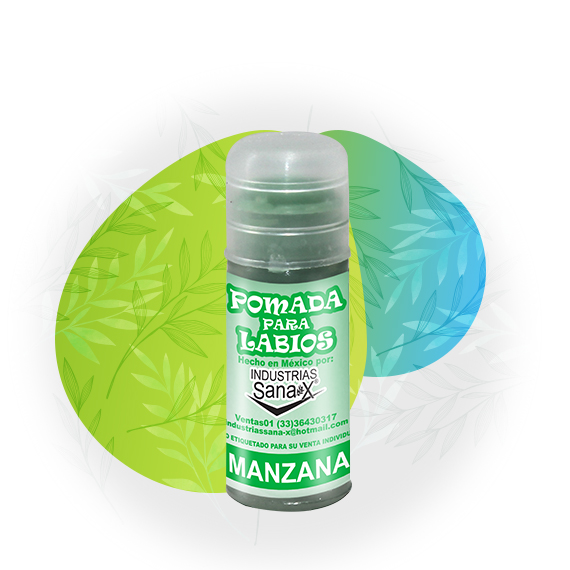 Pomada labial de manzana