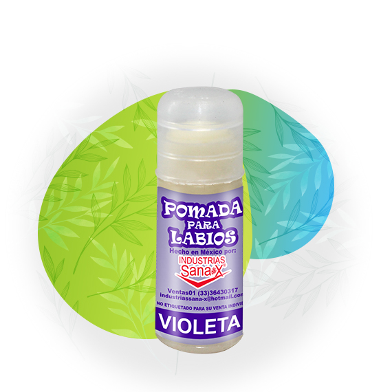 Pomada labial de violeta